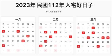 2023農民曆入宅|2023年年歷,通勝,農民曆,農曆,黃歷,節氣,節日